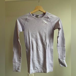 Gymshark Vital Seamless Long Sleeve - purple/lavender